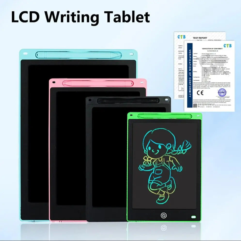 LCD Writing Tablet Hand Writing Board Kids