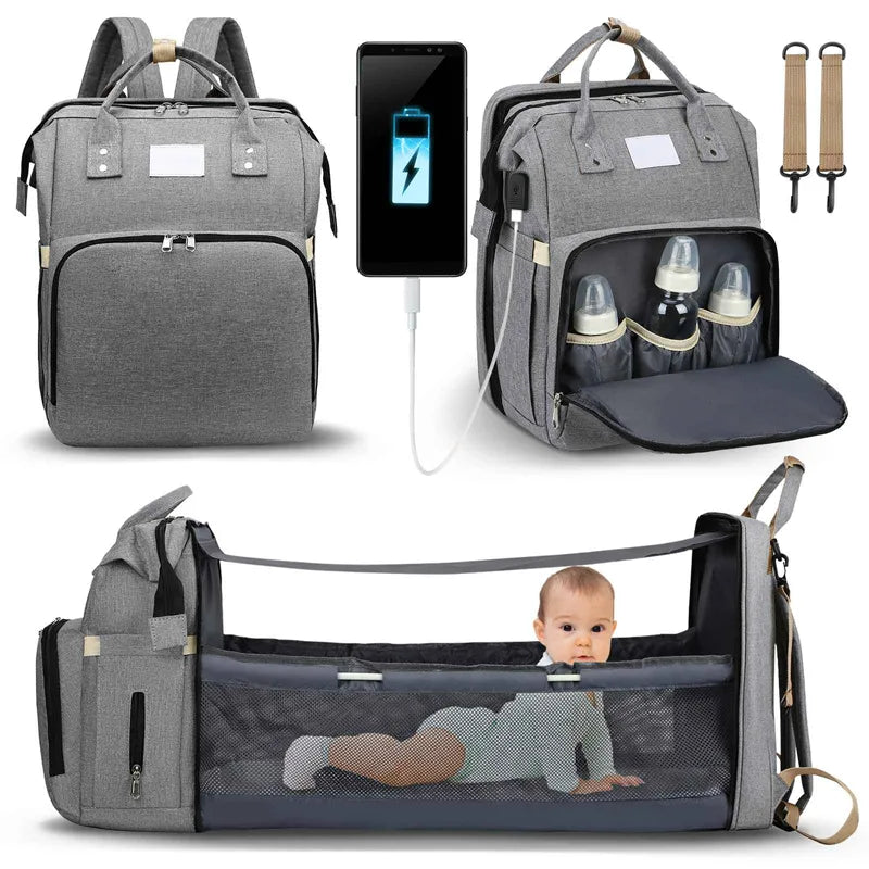 Portable Baby Bed Backpack